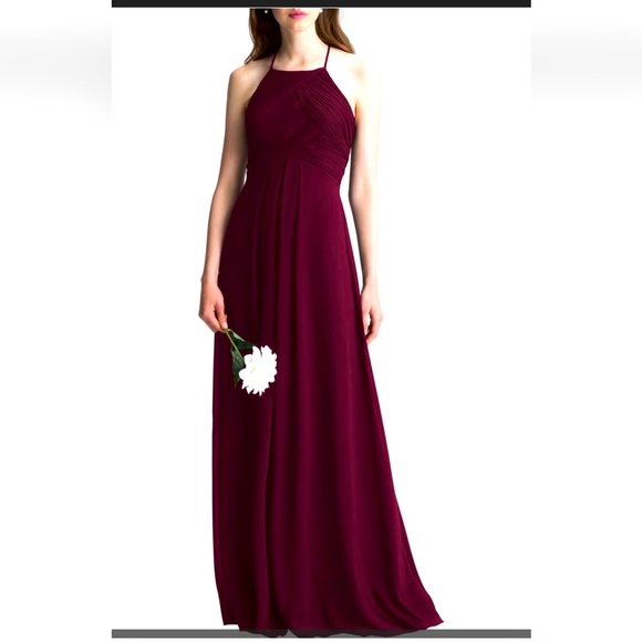 Bill Levkoff A-line Halter Dress - Picture 1 of 11